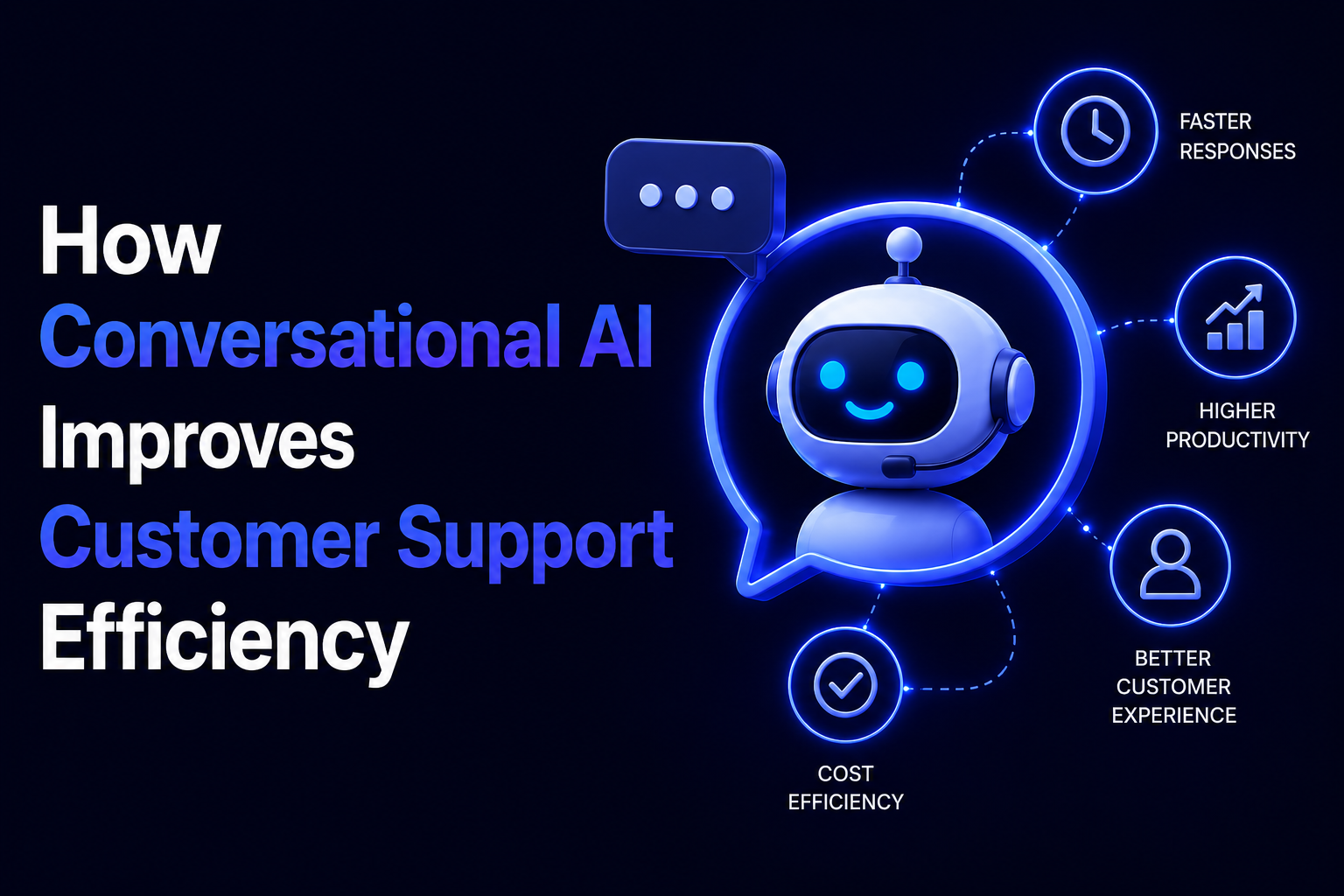 How Conversational AI Improves Customer Support Efficiency