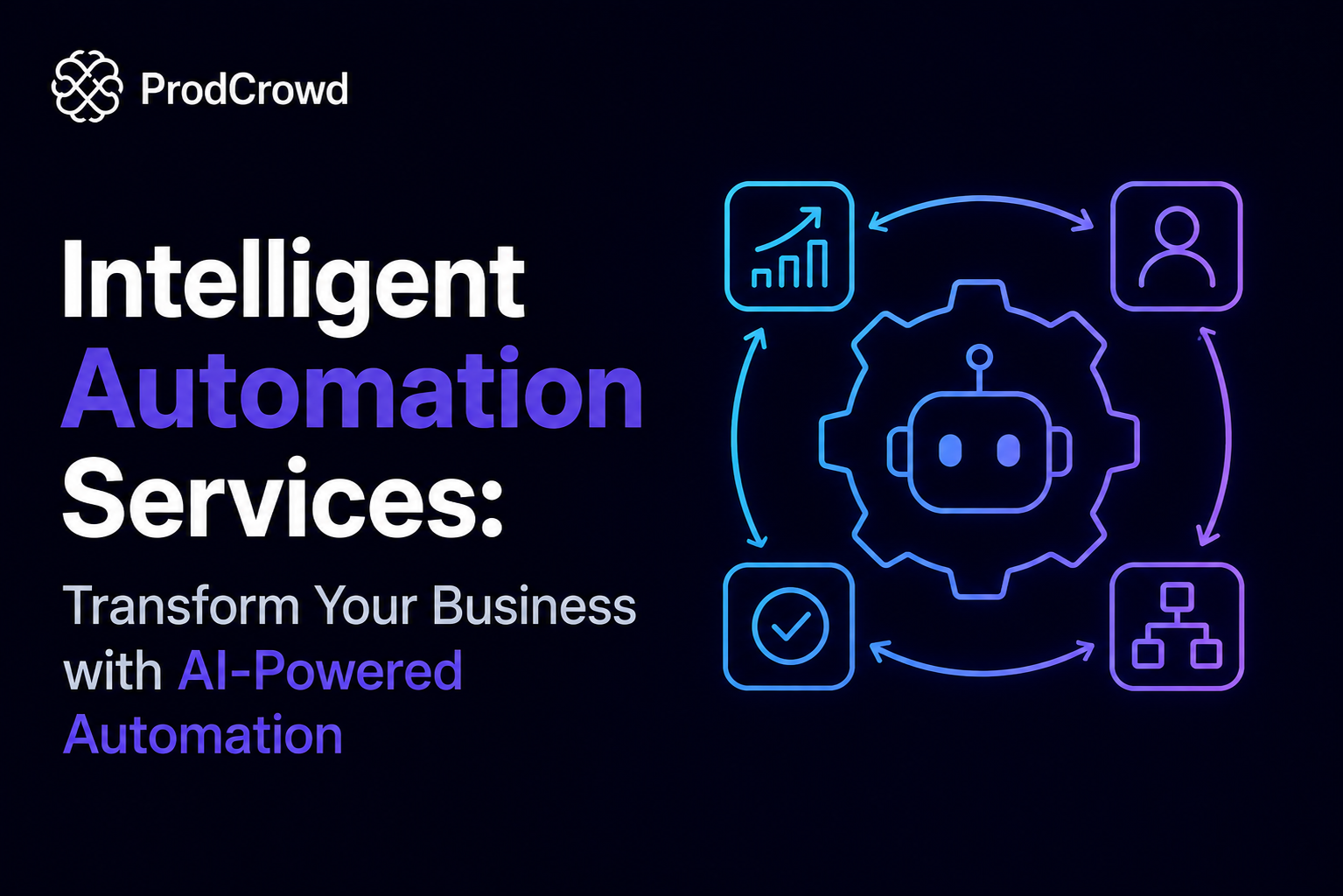 Intelligent Automation Services using AI and business workflow automation