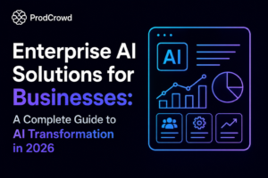 Enterprise AI solutions for businesses using AI agents, automation, Generative AI, and intelligent business systems.