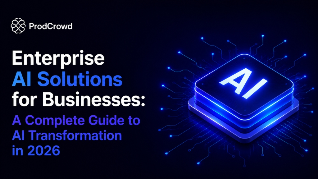Enterprise AI solutions for businesses using AI agents, automation, Generative AI, and intelligent business systems.